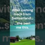 How a Detailed Switzerland Itinerary Changed Her Trip 🇨🇭