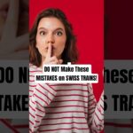 5 Swiss Train Rules Tourists Must Follow 🚨 #swisstravelpass