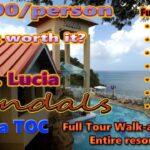 St Lucia Sandals La TOC BEST Video Out There..Is It Any Good? Full Tour Walk-around Entire resort!